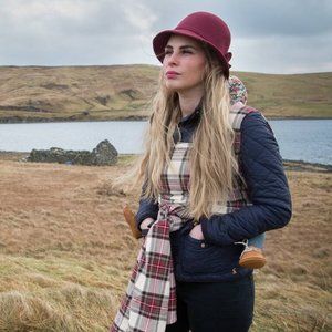 Oscha Stewart Tartan Baby Wrap Sz5